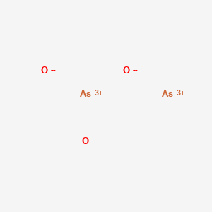 molecular formula As₂O₃ B128847 三氧化二砷 CAS No. 1327-53-3