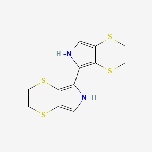 3,6-Dihydro-2H,6'H-5,5'-bi[1,4]dithiino[2,3-c]pyrrole