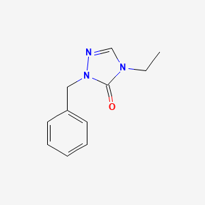 1-Benzyl-4-ethyl-1H-1,2,4-triazol-5(4H)-one