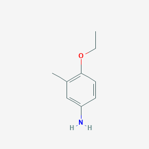 molecular formula C9H13NO B1288479 4-Ethoxy-3-methylaniline CAS No. 16932-55-1