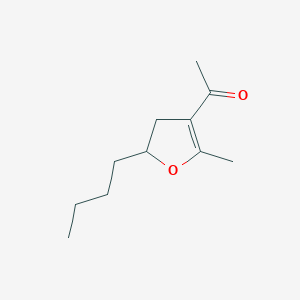 2-Methyl-3-acetyl-5-butyl-4,5-dihydrofuran