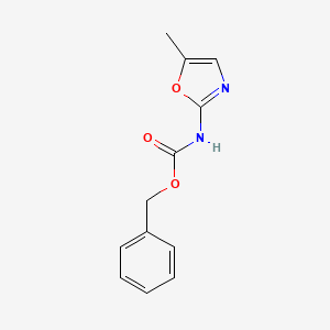 Benzyl (5-methyl-1,3-oxazol-2-yl)carbamate