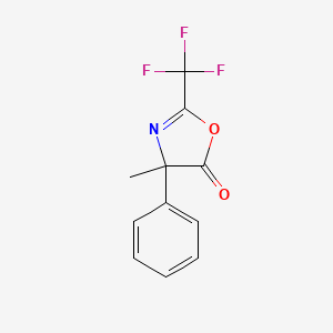 4-Methyl-4-phenyl-2-(trifluoromethyl)-1,3-oxazol-5(4H)-one