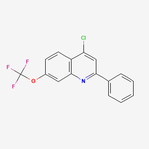 4-Chloro-2-phenyl-7-(trifluoromethoxy)quinoline