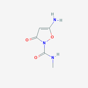 5-Amino-N-methyl-3-oxoisoxazole-2(3H)-carboxamide