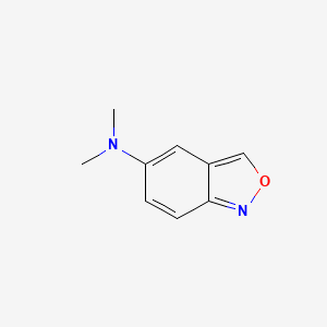 N,N-dimethylbenzo[c]isoxazol-5-amine