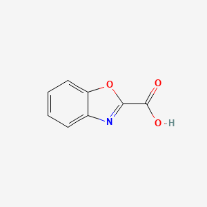 molecular formula C8H5NO3 B1288501 Benzooxazole-2-carboxylic acid CAS No. 21598-08-3
