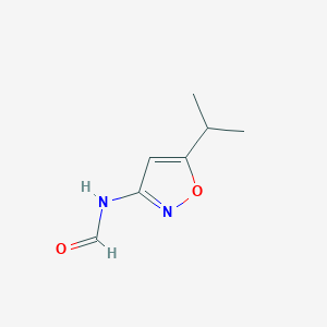 N-(5-Isopropylisoxazol-3-yl)formamide