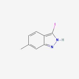 molecular formula C8H7IN2 B1288519 3-Iodo-6-methyl-1H-indazole CAS No. 885518-96-7