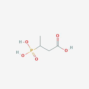 Butanoic acid, 3-phosphono-