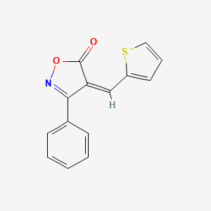 (Z)-3-Phenyl-4-(thiophen-2-ylmethylene)isoxazol-5(4H)-one