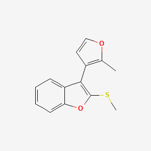 3-(2-Methylfuran-3-yl)-2-(methylthio)benzofuran