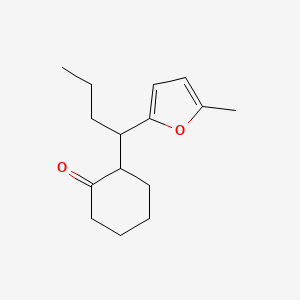 2-(1-(5-Methylfuran-2-yl)butyl)cyclohexanone