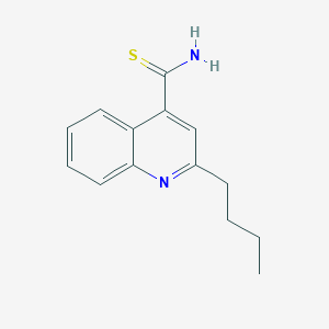 2-Butylquinoline-4-carbothioamide