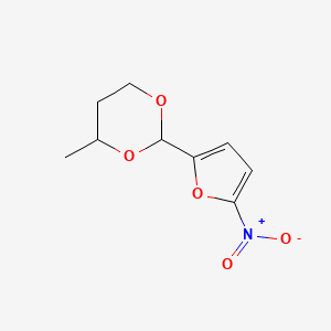 4-Methyl-2-(5-nitrofuran-2-yl)-1,3-dioxane