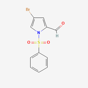 1-(Benzenesulfonyl)-4-bromo-1H-pyrrole-2-carbaldehyde