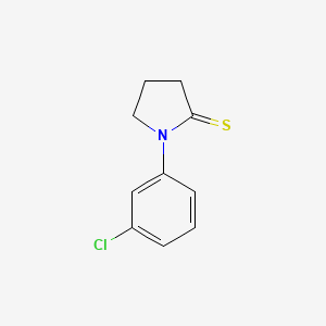 1-(3-Chlorophenyl)pyrrolidine-2-thione