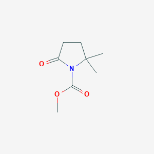 Methyl 2,2-dimethyl-5-oxopyrrolidine-1-carboxylate