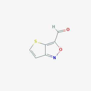 Thieno[3,2-c]isoxazole-3-carbaldehyde