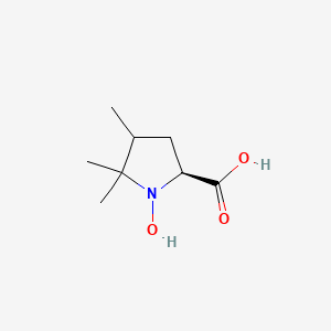 (2S)-1-hydroxy-4,5,5-trimethylpyrrolidine-2-carboxylic acid