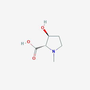 (2S,3S)-3-Hydroxy-1-methylpyrrolidine-2-carboxylic acid