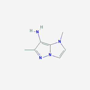 1,6-Dimethyl-1H-imidazo[1,2-b]pyrazol-7-amine