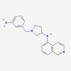 N-(1-(3-aminobenzyl)pyrrolidin-3-yl)isoquinolin-5-amine