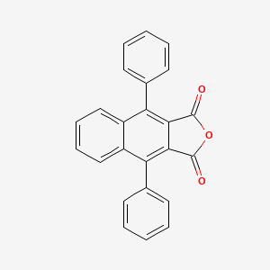 molecular formula C24H14O3 B12885821 4,9-Diphenylnaphtho[2,3-c]furan-1,3-dione CAS No. 5342-35-8