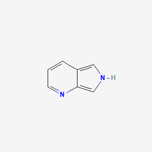 molecular formula C7H6N2 B12885850 6H-pyrrolo[3,4-b]pyridine 