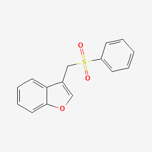 3-((Phenylsulfonyl)methyl)benzofuran