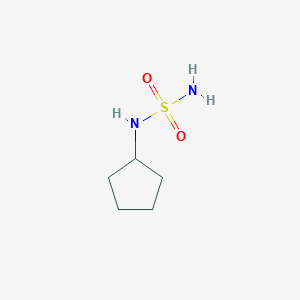 molecular formula C5H12N2O2S B1288588 N-环戊基磺酰胺 CAS No. 866490-18-8