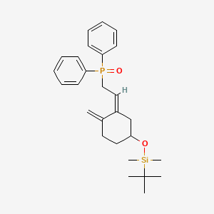 (Z)-(2-(5-((tert-Butyldimethylsilyl)oxy)-2-methylenecyclohexylidene)ethyl)diphenylphosphine oxide