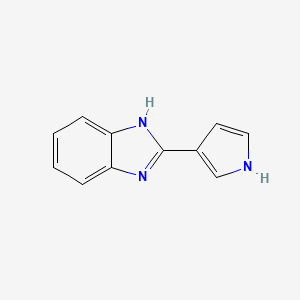 2-(1H-pyrrol-3-yl)-1H-benzo[d]imidazole