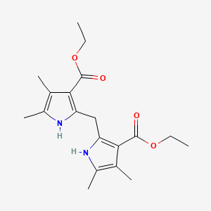 Diethyl 2,2'-methylenebis(4,5-dimethyl-1H-pyrrole-3-carboxylate)