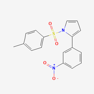 1H-Pyrrole, 1-[(4-methylphenyl)sulfonyl]-2-(3-nitrophenyl)-