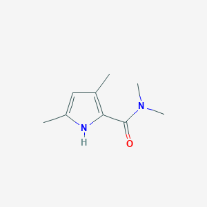 N,N,3,5-Tetramethyl-1H-pyrrole-2-carboxamide