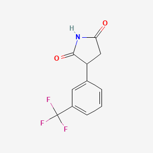 3-[3-(Trifluoromethyl)phenyl]pyrrolidine-2,5-dione