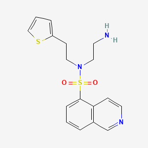 5-Isoquinolinesulfonamide, N-(2-aminoethyl)-N-[2-(2-thienyl)ethyl]-