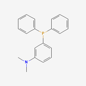 molecular formula C20H20NP B12886249 3-(diphenylphosphino)-N,N-dimethylaniline CAS No. 5931-54-4