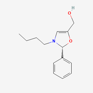 [(2R)-3-butyl-2-phenyl-2H-1,3-oxazol-5-yl]methanol