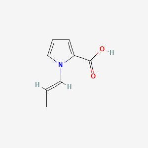 1H-Pyrrole-2-carboxylic acid, 1-(1-propenyl)-, (E)-