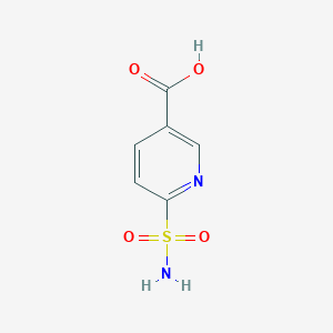B1288649 6-Sulfamoylpyridine-3-carboxylic acid CAS No. 285135-56-0