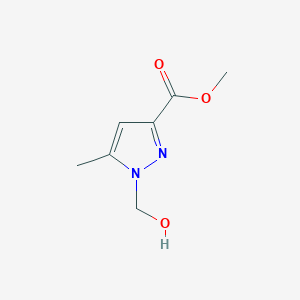 methyl 1-(hydroxymethyl)-5-methyl-1H-pyrazole-3-carboxylate