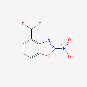 4-(Difluoromethyl)-2-nitrobenzo[d]oxazole