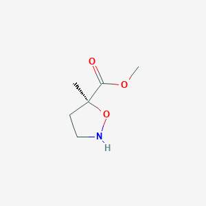 (S)-Methyl 5-methylisoxazolidine-5-carboxylate