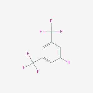 B128866 1-Iodo-3,5-bis(trifluoromethyl)benzene CAS No. 328-73-4