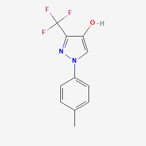 1-(4-Methylphenyl)-3-(trifluoromethyl)-1H-pyrazol-4-ol