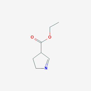 Ethyl 3,4-dihydro-2H-pyrrole-4-carboxylate