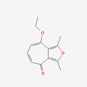 8-Ethoxy-1,3-dimethyl-4H-cyclohepta[c]furan-4-one