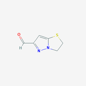 2,3-Dihydropyrazolo[5,1-b]thiazole-6-carbaldehyde